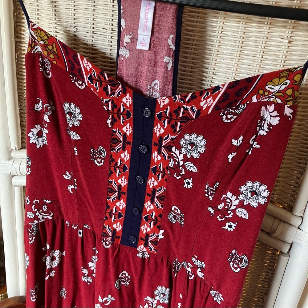 Floral Maxi dress with pockets